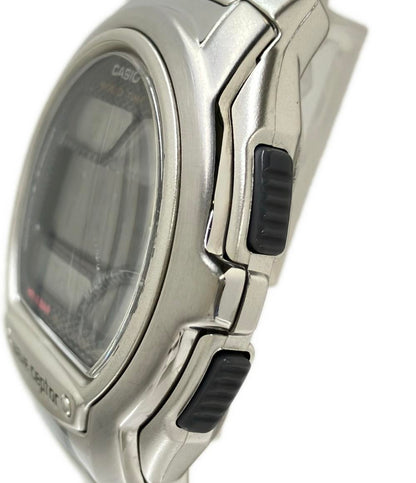 美品 CASIO 腕時計 電池式電波 クオーツ WV-58J メンズ カシオ