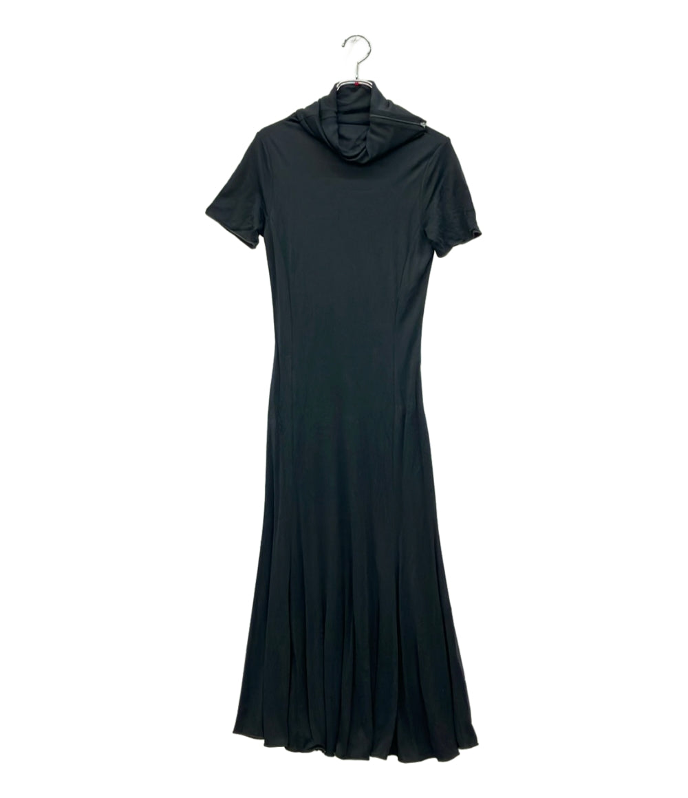 provenceエンポリオアルマーニ　ハイネック半袖ひざ丈ワンピース　40 provence様専用エンポリオアルマーニ ハイネック半袖ひざ丈ワンピース 40