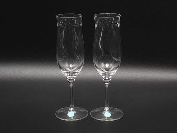 TIFFANY&Co. シャンパングラス 2点セット ペア スウィング ティファニー