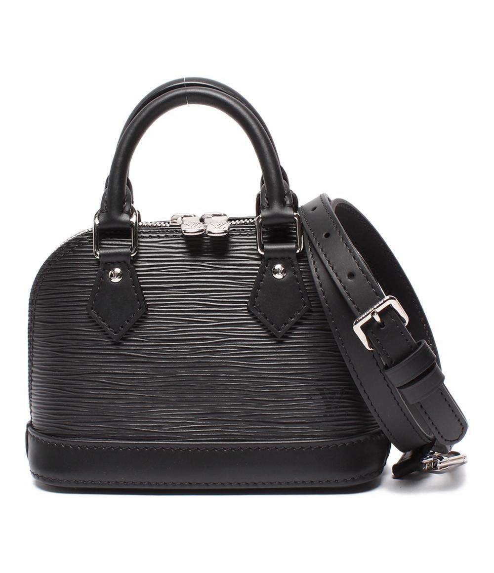 美品 LOUIS VUITTON ハンドバッグ ショルダーバッグ 斜め掛け ナノ アルマ  エピ M81945 レディース ルイ・ヴィトン