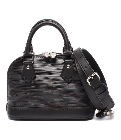 美品 LOUIS VUITTON ハンドバッグ ショルダーバッグ 斜め掛け ナノ アルマ  エピ M81945 レディース ルイ・ヴィトン