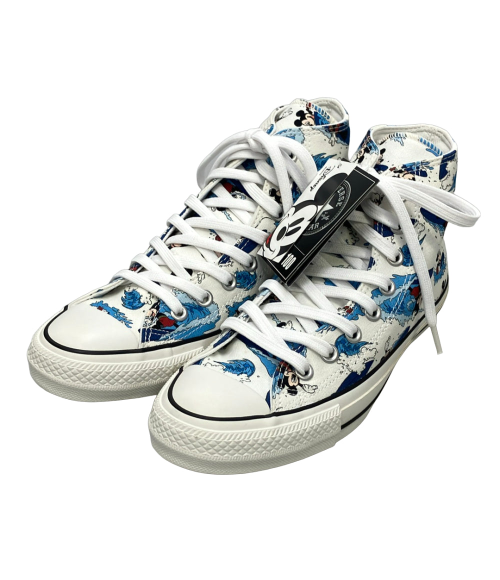 美品 CONVERSE Disney ハイカットスニーカー ミッキーマウス メンズ SIZE 25.5 コンバース ディズニー