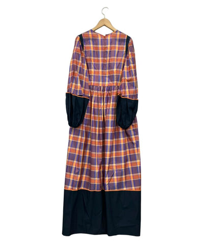 アイレネ 長袖ワンピース チェック レディース SIZE 36 (M) IRENE