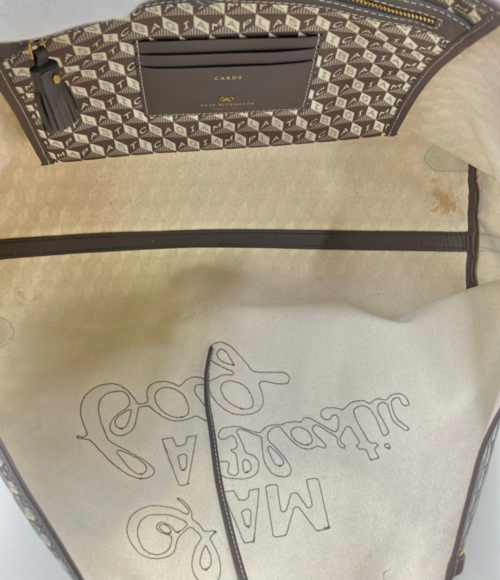Anya Hindmarch トートバッグ 肩掛け I am a plastic bag レディース アニヤ・ハインドマーチ