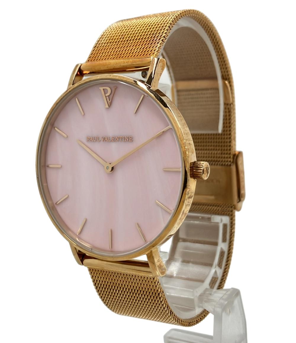 ポールバレンタイン ③-175  602　腕時計　PV38611 クオーツ ピンク メンズ PAUL VALENTINE