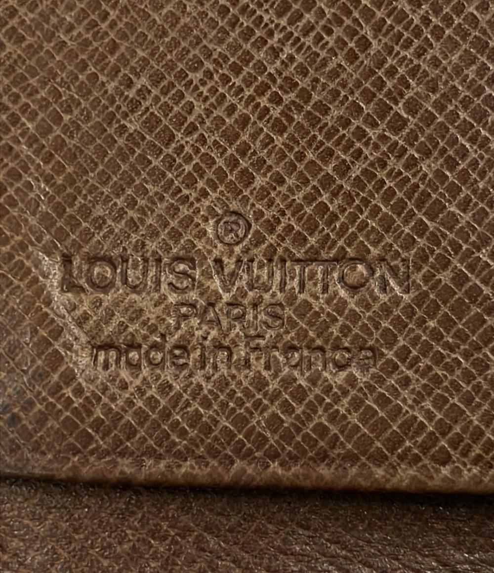 ルイヴィトン 二つ折り財布 ポシェットパスポール モノグラム M60135 レディース LOUIS VUITTON