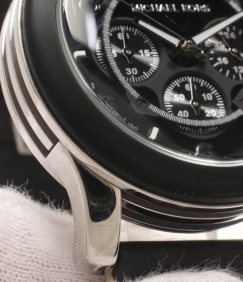 MICHAEL KORS 腕時計 クオーツ ブラック MK-8107 メンズ マイケルコース