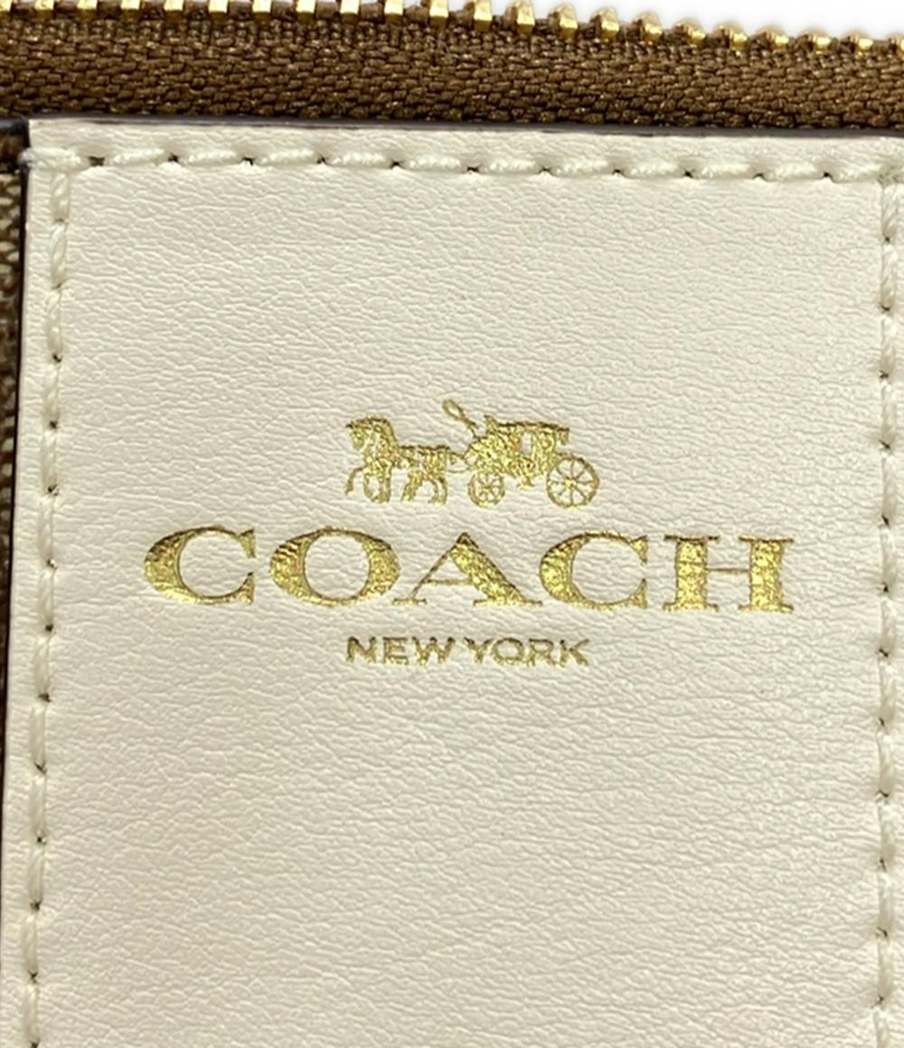 COACH ポーチ キャンバス レザー 58035 レディース コーチ