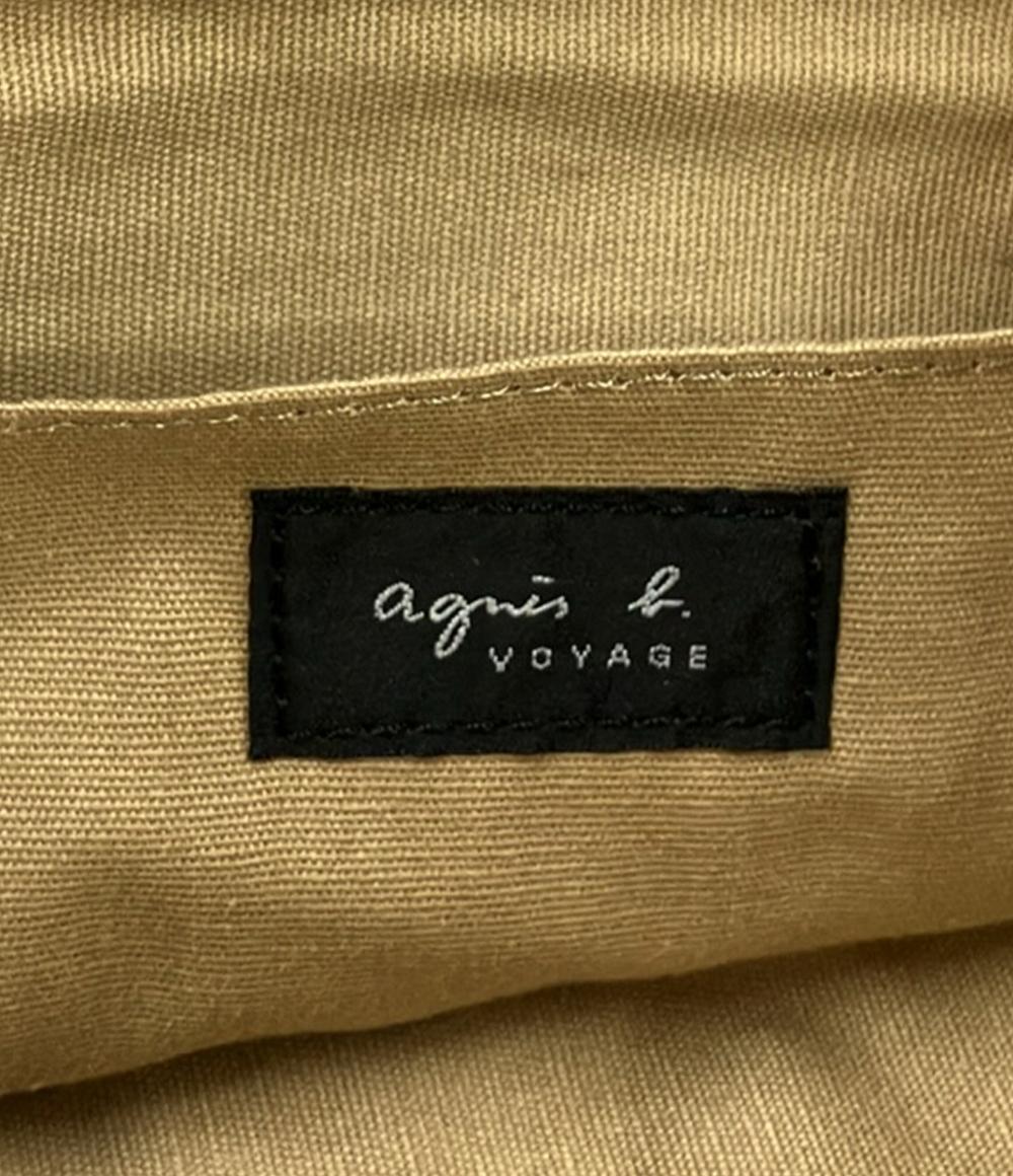 美品 アニエスベーボヤージュ トートバッグ 肩掛け ラフィア レディース Agnes b. VOYAGE