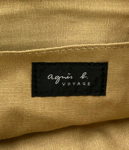 美品 アニエスベーボヤージュ トートバッグ 肩掛け ラフィア レディース Agnes b. VOYAGE