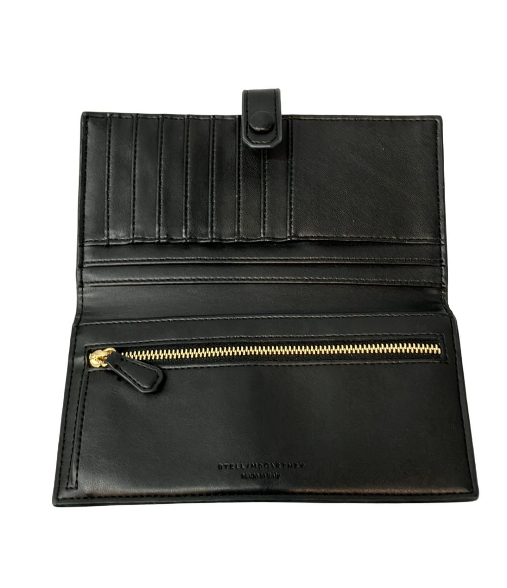 ステラマッカートニー ファラベラ 二つ折り 長財布 黒 美品 ステラ