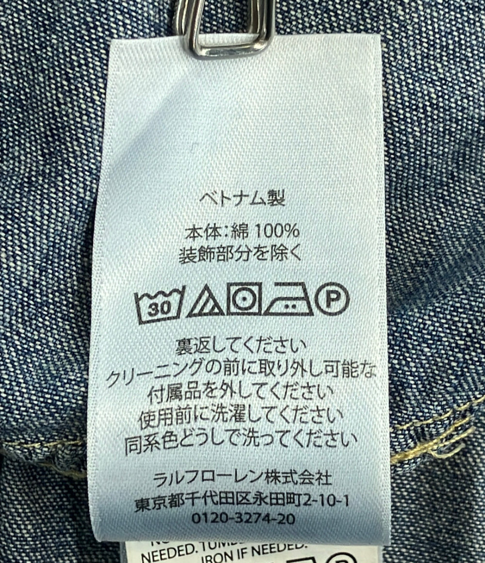 訳あり POLO RALPH LAUREN デニム ワンピース キッズ SIZE 16 ポロ・ラルフローレン