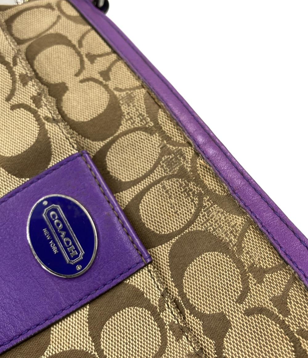 COACH ショルダーバッグ 斜め掛け シグネチャー レディース コーチ