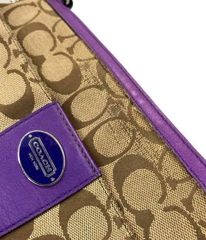 COACH ショルダーバッグ 斜め掛け シグネチャー レディース コーチ