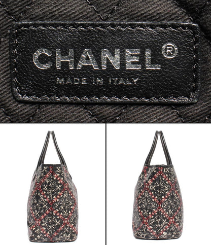 CHANEL トートバッグ シルバー金具 ココトラベル レディース シャネル