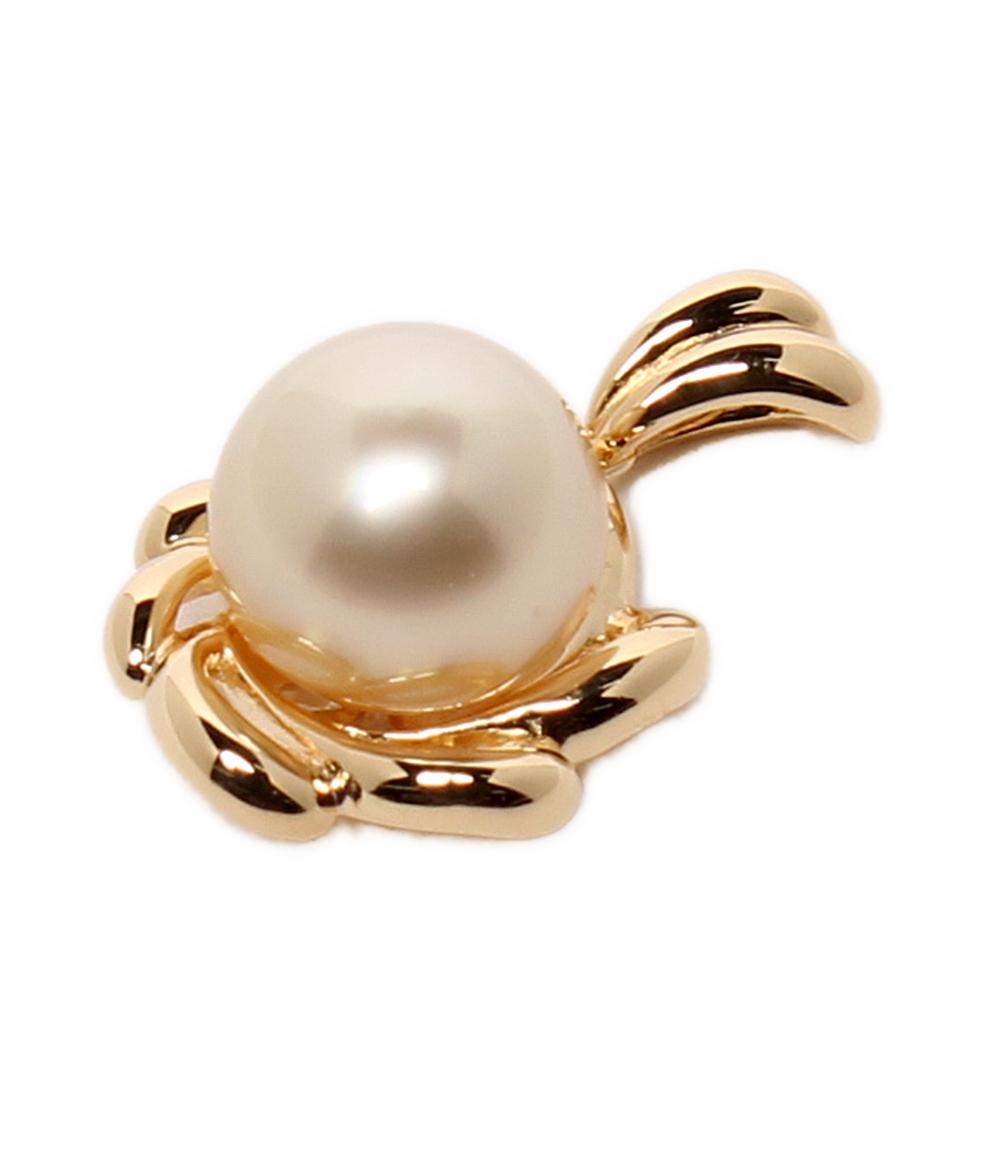美品 タサキ ペンダントトップ K18 パール 12.4mm レディース TASAKI