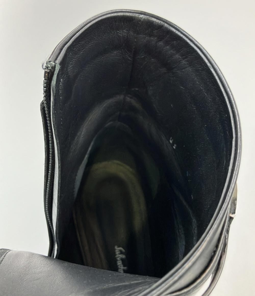 Salvatore Ferragamo ショートブーツ レディース SIZE 8 1/2 (26cm) サルヴァトーレフェラガモ