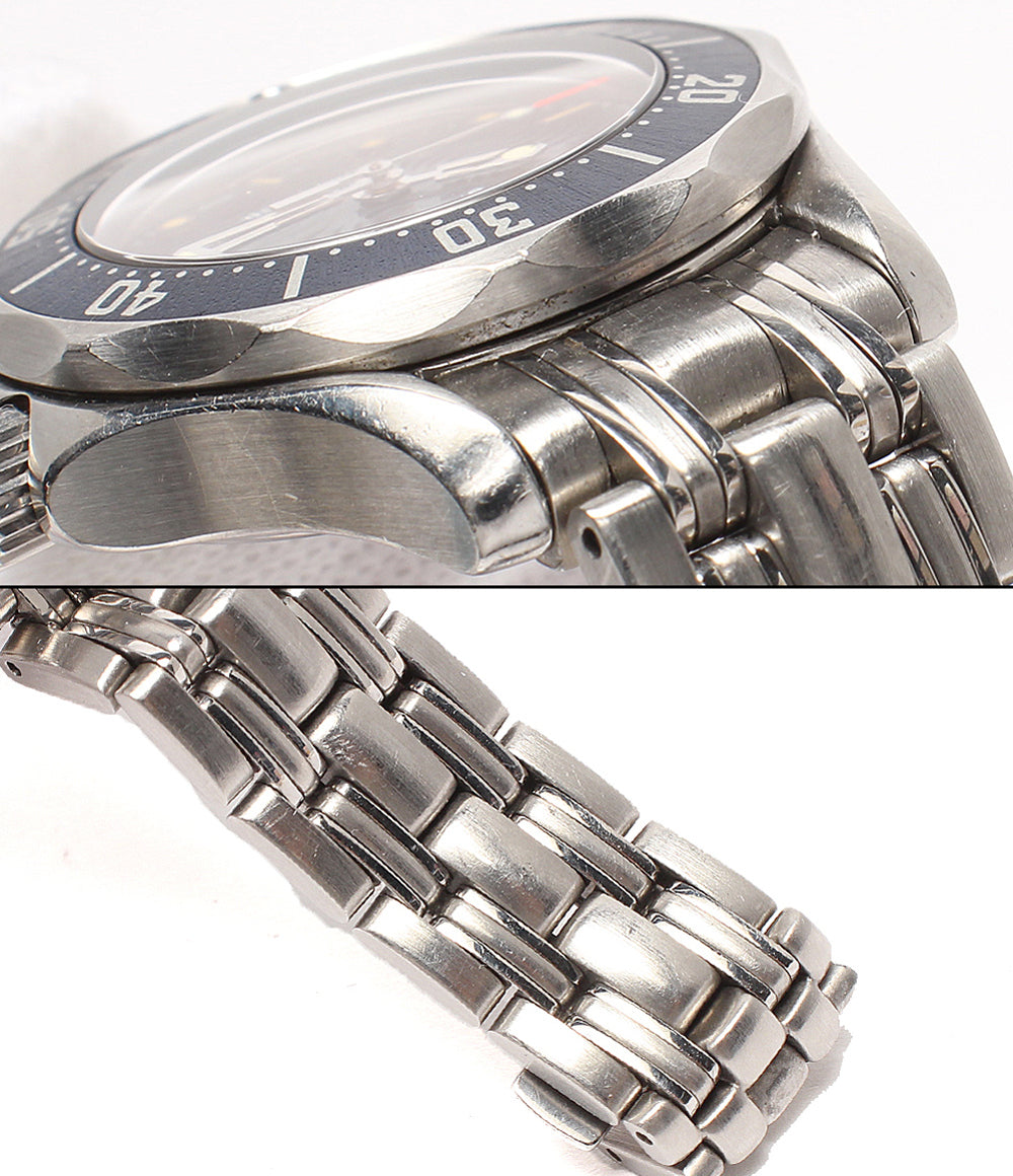 OMEGA 腕時計 シーマスター300M クオーツ ネイビー レディース オメガ