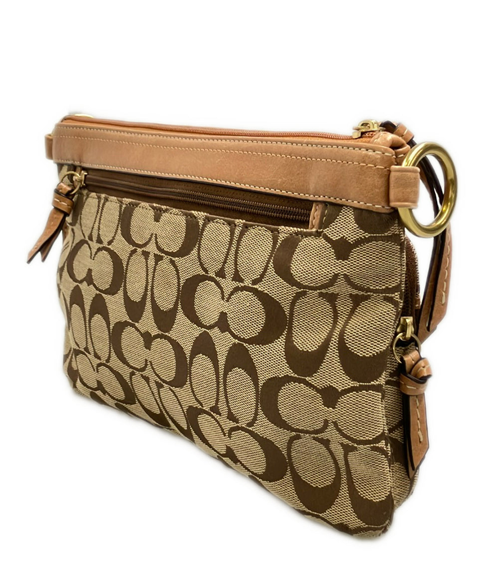 COACH ショルダーバッグ 肩掛け シグネチャー レディース コーチ