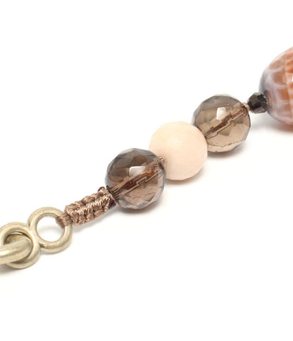 Kong qi ネックレス スモーキークォーツ レディース コンチィー