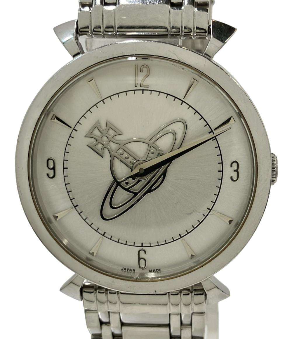Vivienne Westwood 腕時計 クオーツ シルバー VW-7043 メンズ