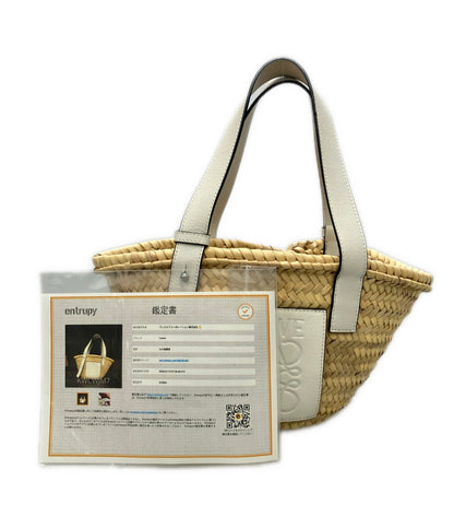 美品 LOEWE ハンドバッグ かごバッグ BASKET SMALL BAG レディース ロエベ