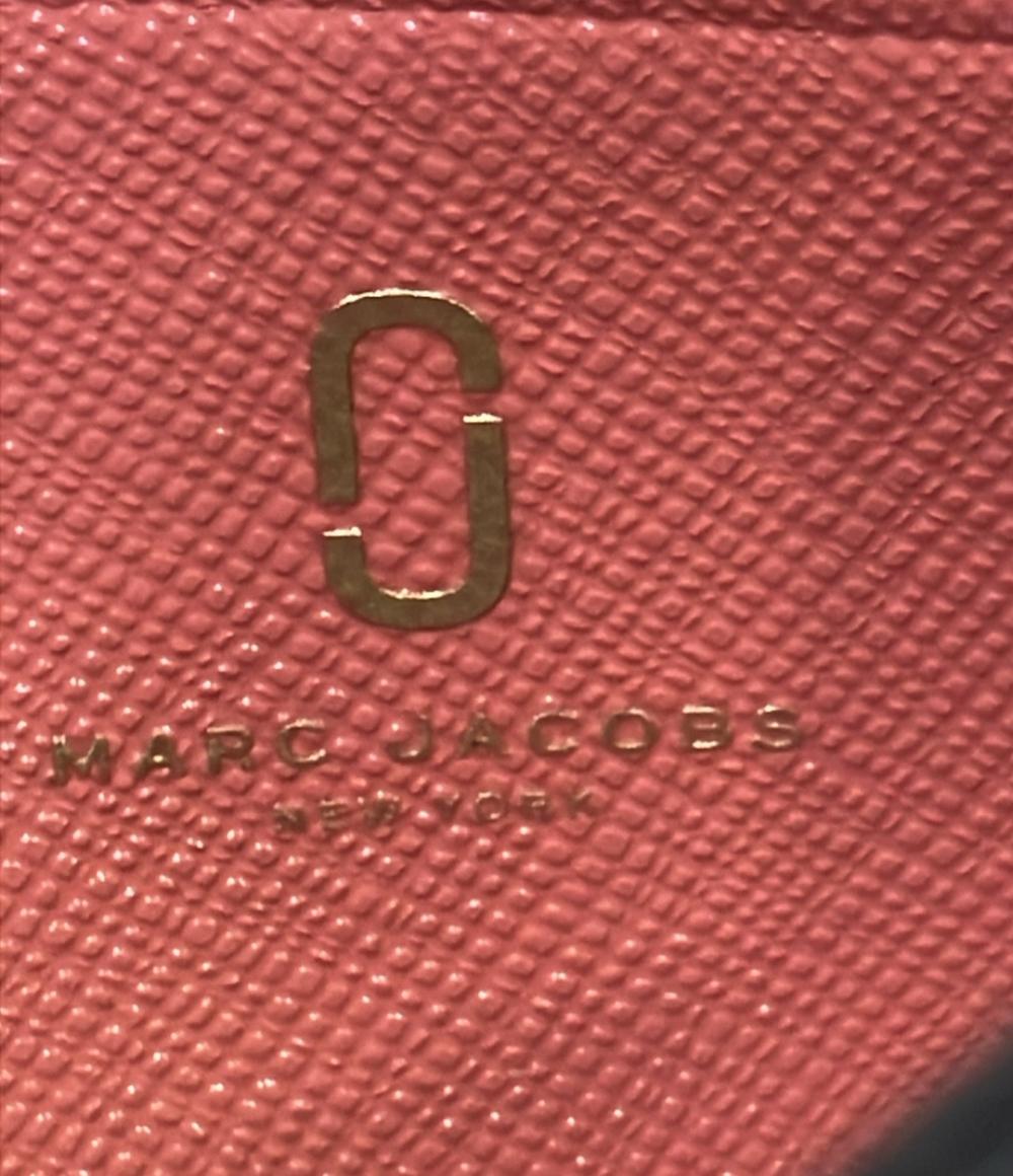 マークジェイコブス ラウンドファスナー長財布 バイカラー レディース MARC JACOBS