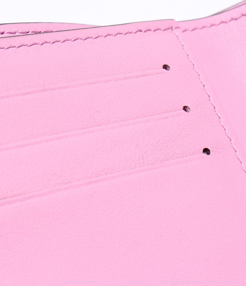 美品 サルヴァトーレフェラガモ 二つ折り財布 ヴァラ レディース Salvatore Ferragamo