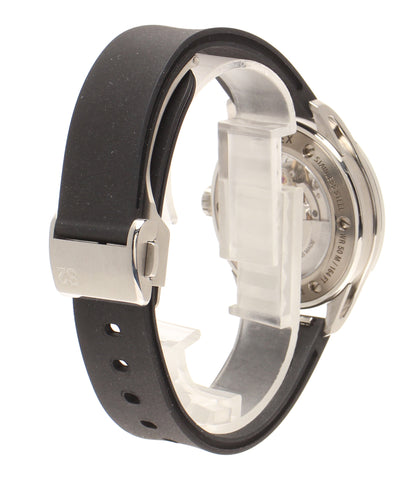美品 TIMEX 腕時計 ジョルジオガリ S2 自動巻き ブラック TW2W12700 メンズ タイメックス