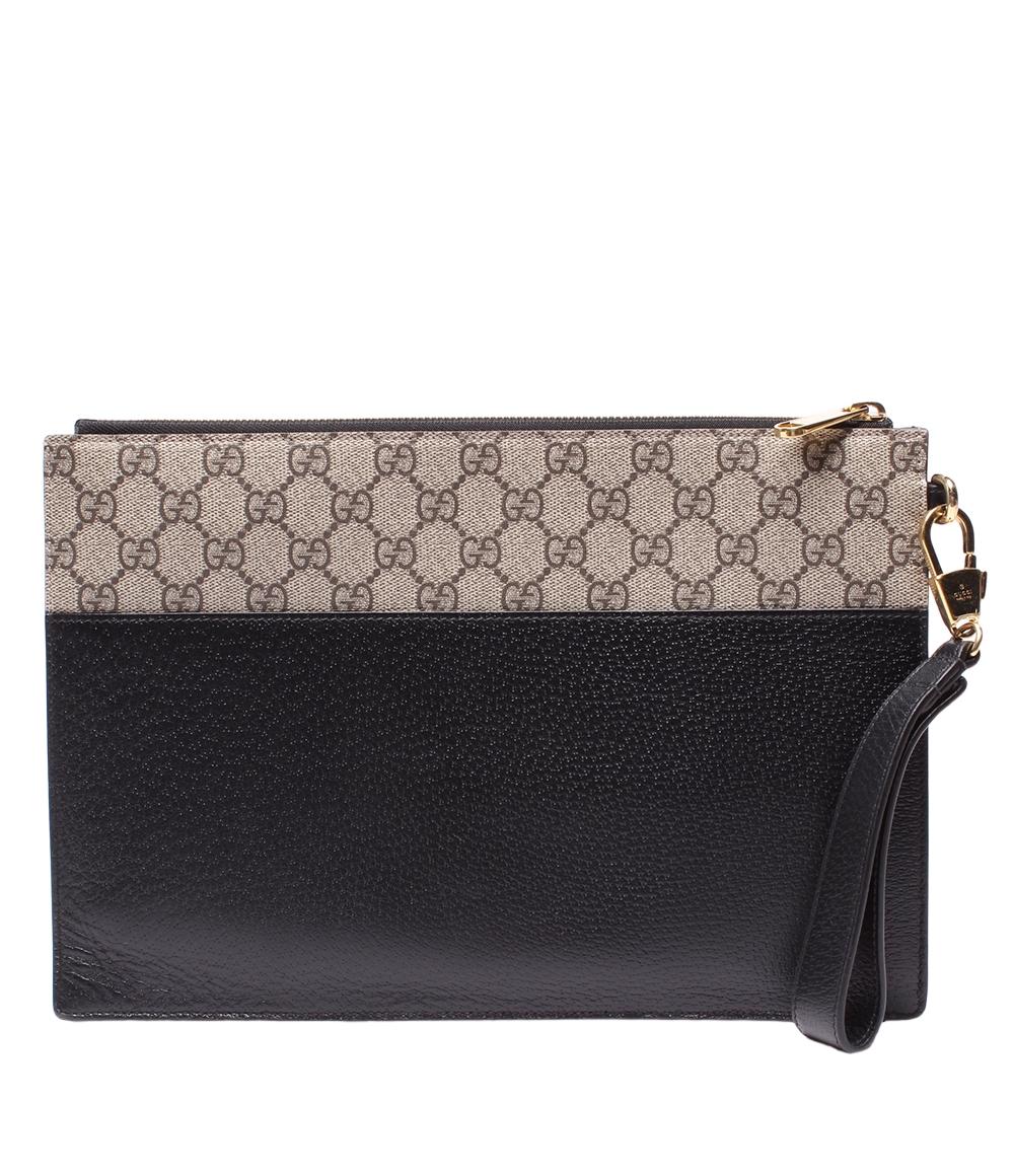 グッチ クラッチバッグ セカンドバッグ カットアウト インターロッキングG GGスプリーム 723320 ユニセックス GUCCI