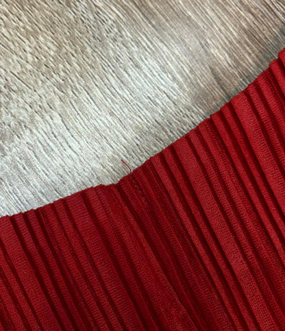 PLEATS PLEASE 長袖カーディガン プリーツ加工 Vネック PP33-F0353 レディース SIZE 3 (L) プリーツプリーズ