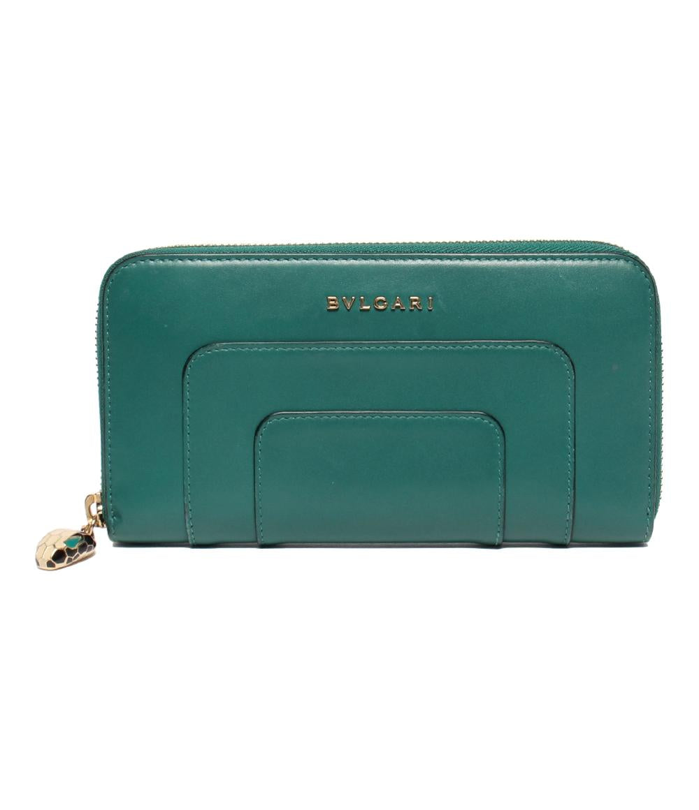 BVLGARI ラウンドファスナー長財布 セルペンティ フォーエバー レディース ブルガリ