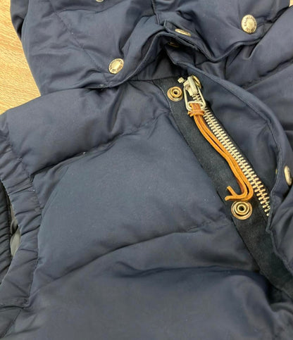 POLO RALPH LAUREN ダウンベスト ポニー刺繍 フード取り外し可能 裾ドローコード フロントポケット スナップボタン ジップ レディース SIZE M