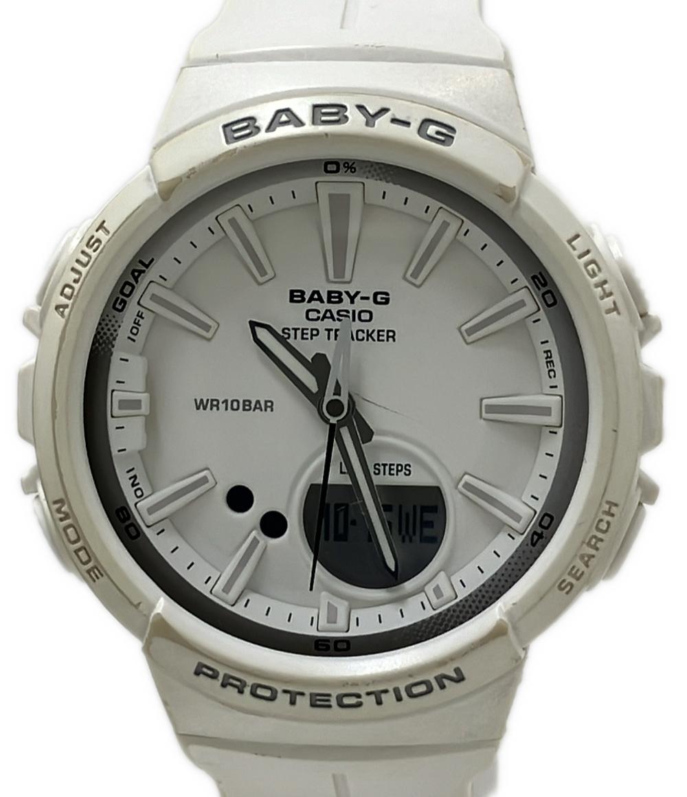 カシオ 腕時計 BABY-G クオーツ ホワイト BGS-100SC レディース CASIO
