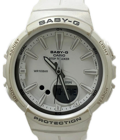 カシオ 腕時計 BABY-G クオーツ ホワイト BGS-100SC レディース CASIO