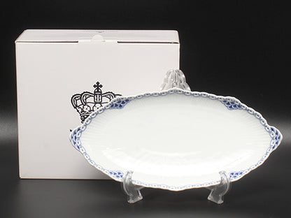 美品 Royal Copenhagen ピックルディッシュ オーバル 皿 25cm プリンセス ロイヤルコペンハーゲン