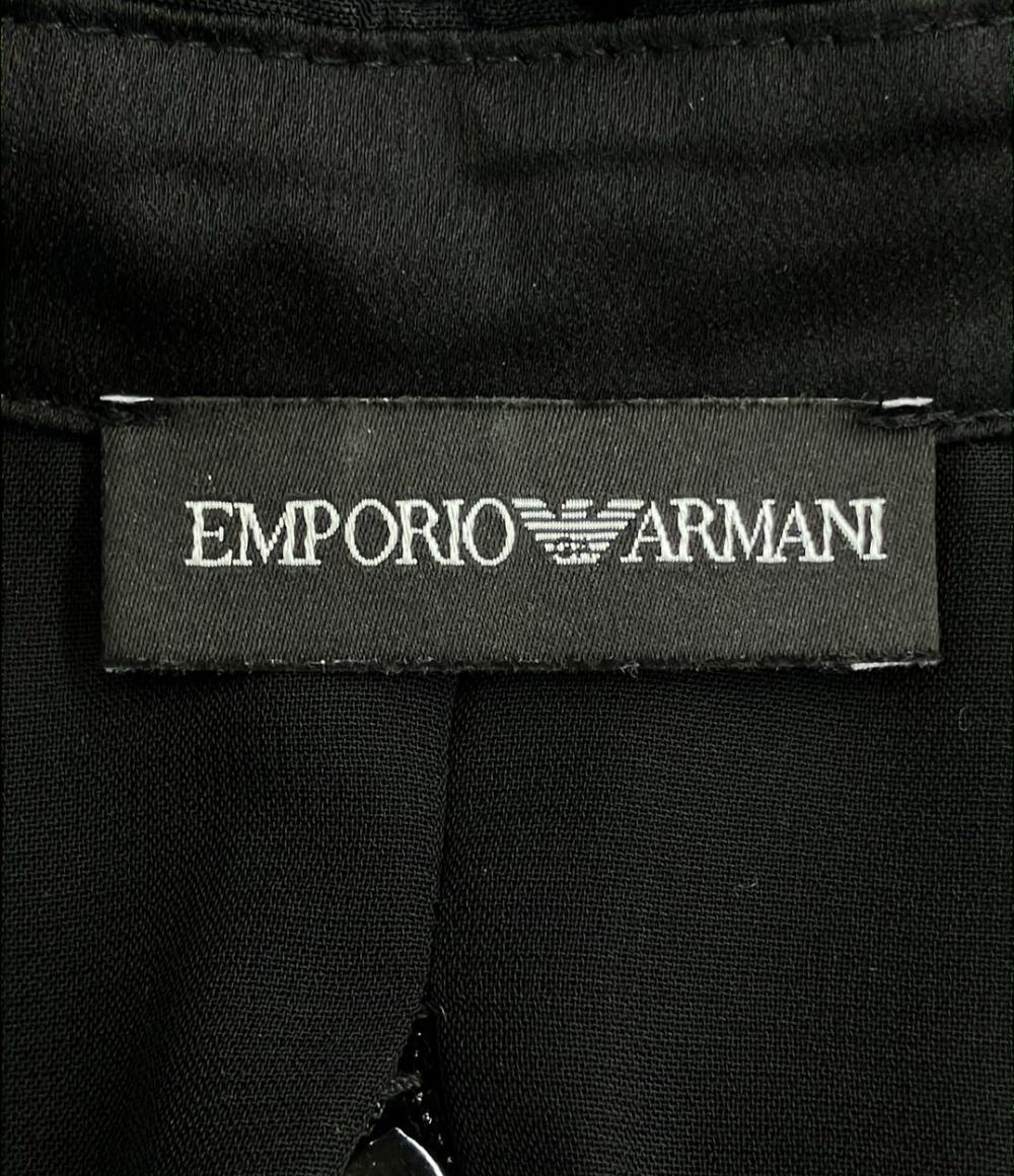 Emporio Armani 長袖 ワンピース プリーツ レディース エンポリオ・アルマーニ