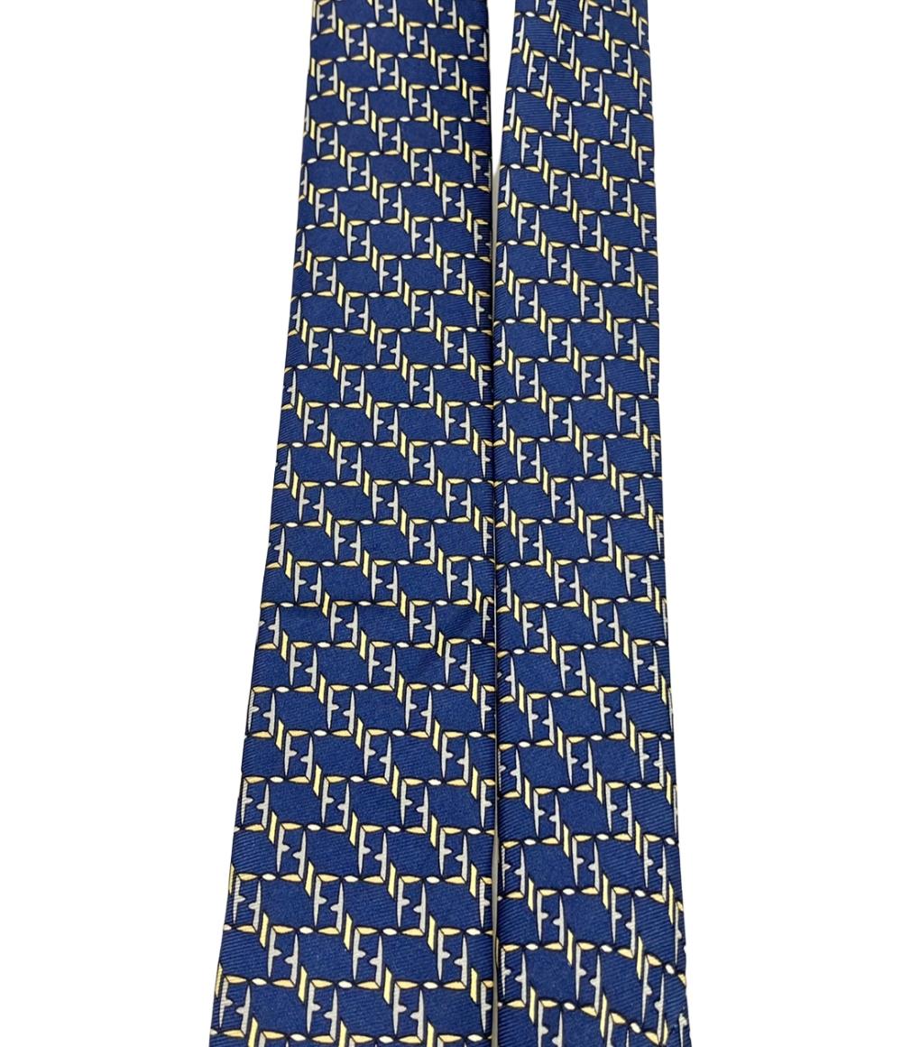 フェンディ ネクタイ シルク100% メンズ FENDI