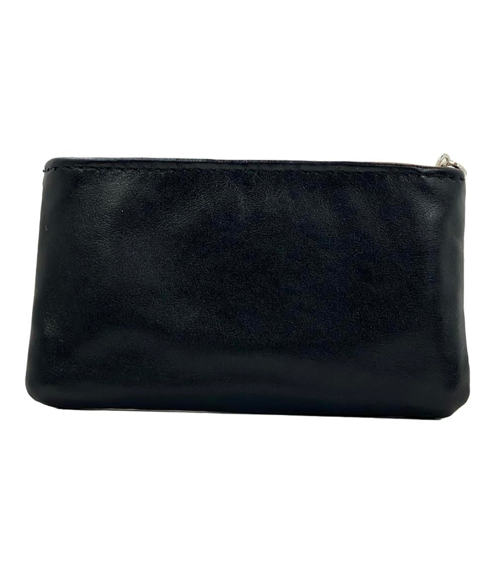 美品 アクアスキュータム コインケース キーリング付き メンズ Aquascutum