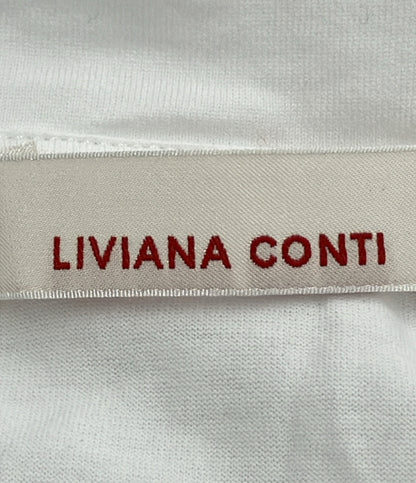 リビアナコンティ アシンメトリー半袖Tシャツ レディース SIZE S (S) LIVIANA CONTI