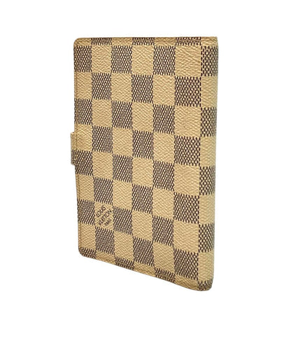 訳あり LOUIS VUITTON 手帳カバー アジェンダPM ダミエグラファイト R20706 レディース メンズ ルイ・ヴィトン