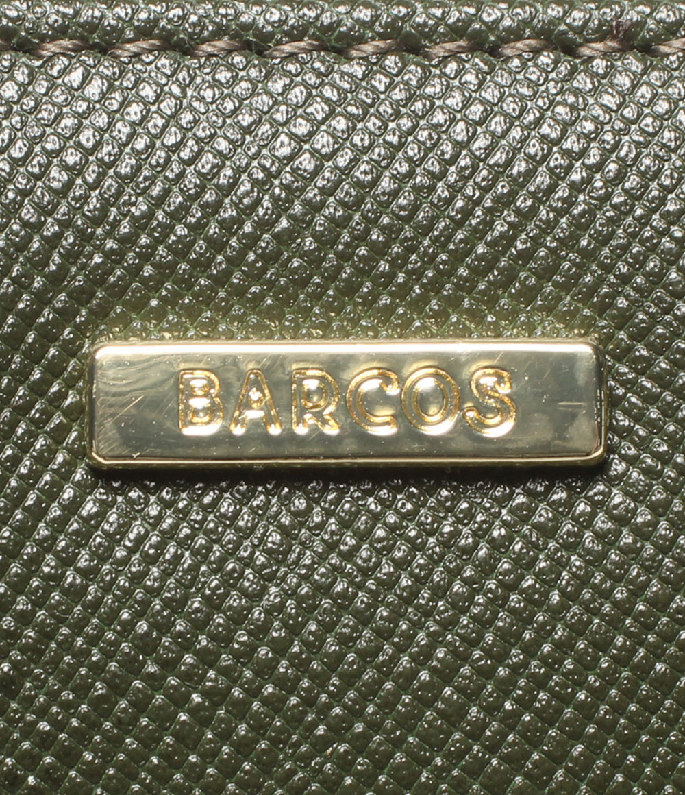 美品 BARCOS L字ファスナー長財布 レディース バルコス