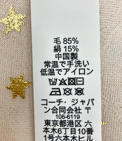 COACH ストール  スター 総柄 レディース コーチ