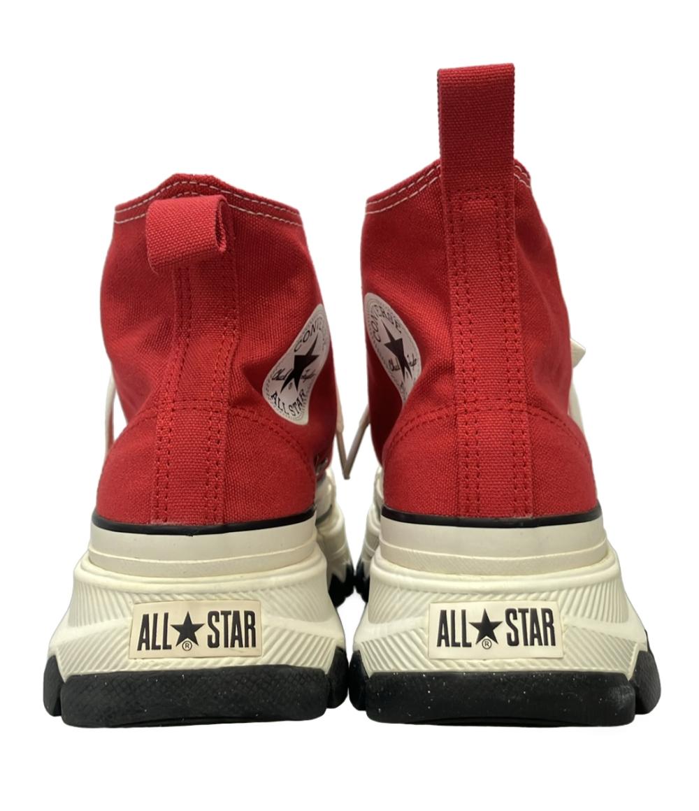 美品 CONVERSE ハイカット厚底スニーカー オールスター トレック