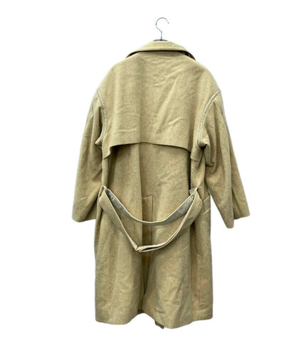美品 Iroquois ダブルコート 裏地キルティング メンズ SIZE 2 (M) イロコイ