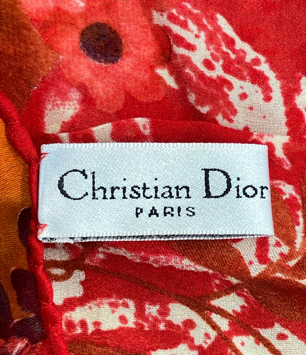 Christian Dior スカーフ シルク100% レディース クリスチャンディオール