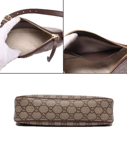 美品 GUCCI ハンドバッグ ショルダーバッグ 肩掛け GGスプリーム 735145 213317 レディース グッチ