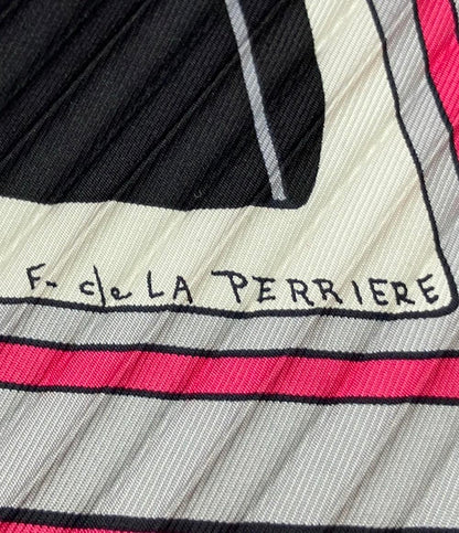 HERMES スカーフ シルク100% プリーツ LES COUPES レディース エルメス