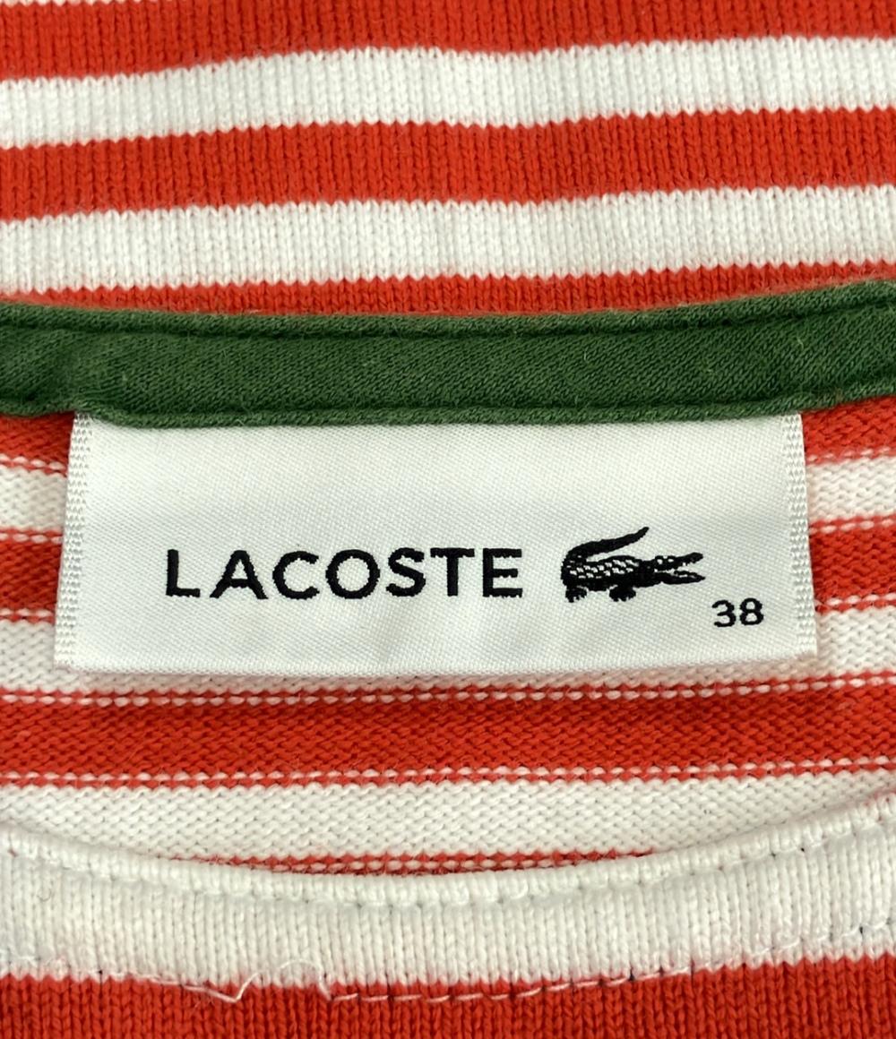 ラコステ ボーダー半袖Tシャツ レディース SIZE 38 (M) LACOSTE