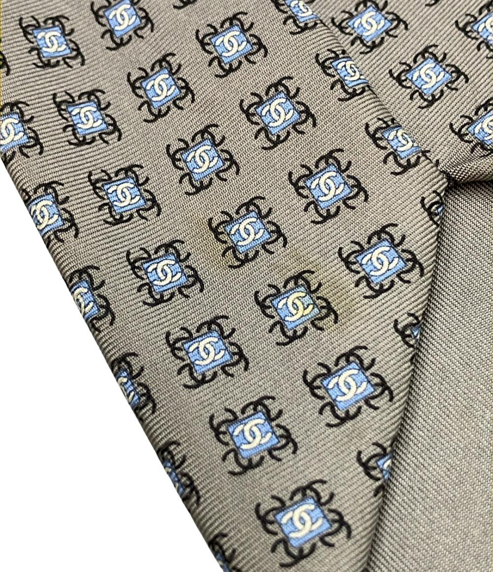 CHANEL ネクタイ シルク100% レディース シャネル